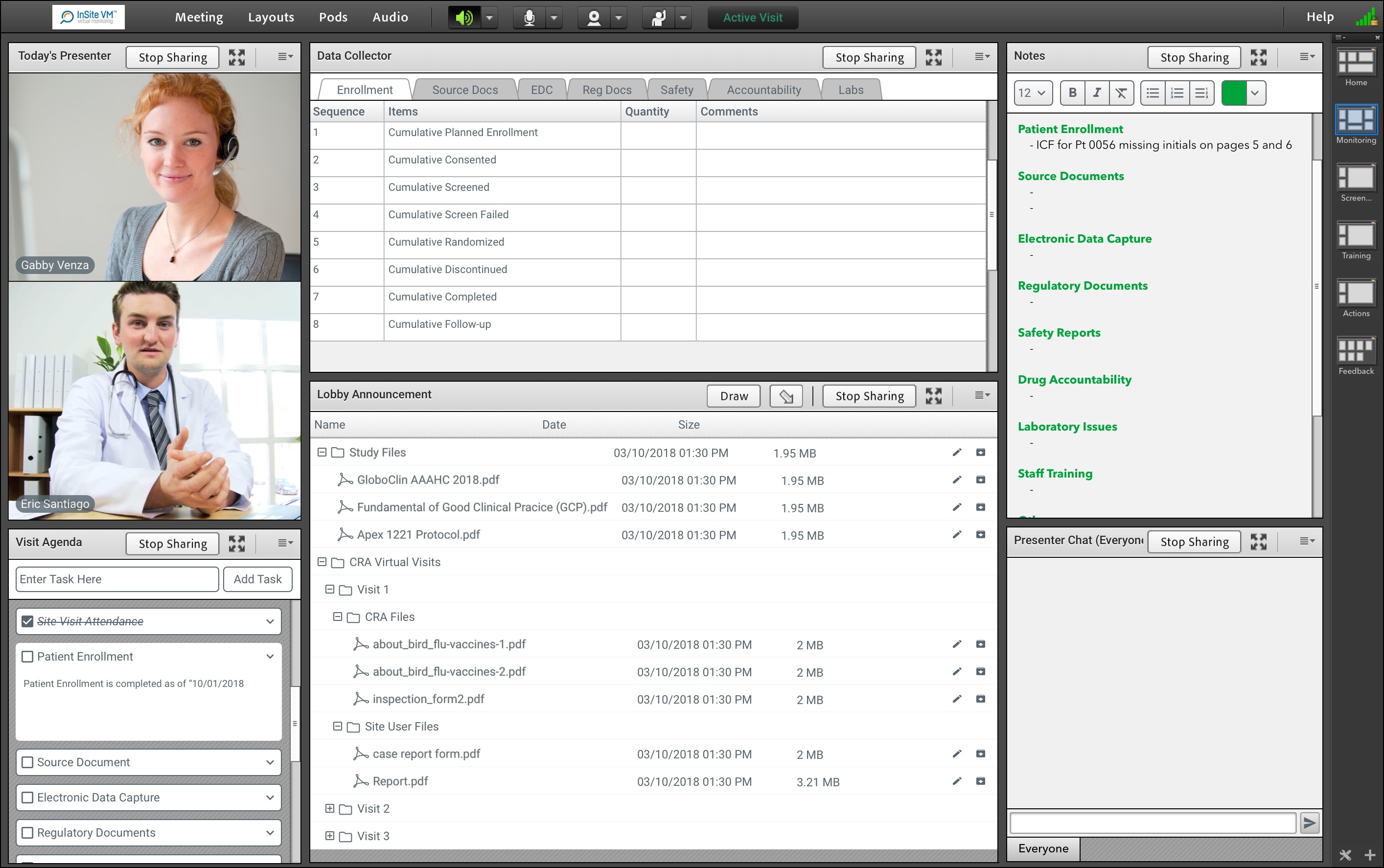 Adobe Connect Interactive PODs — 2.1.Monitoring Enrollment