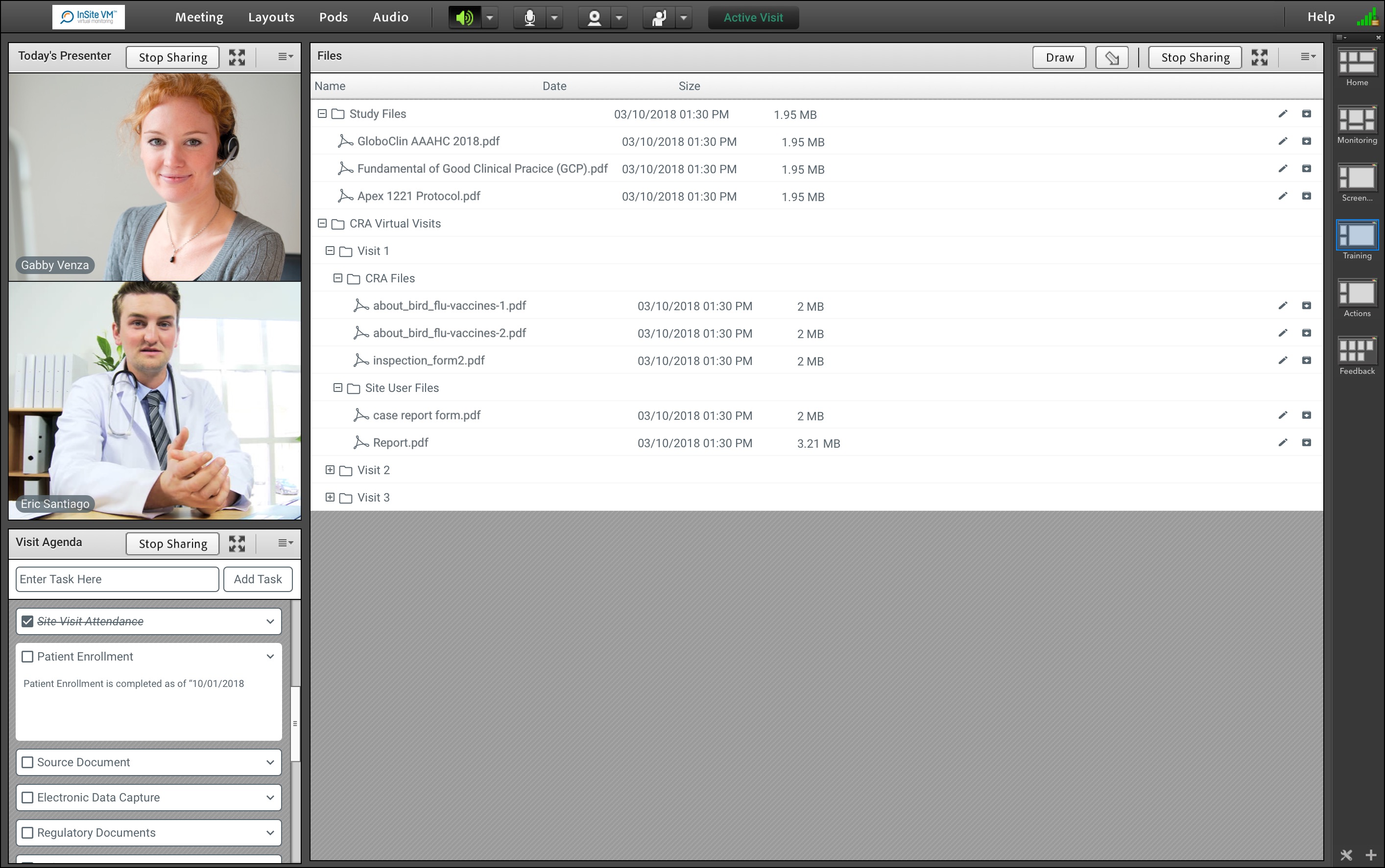 Adobe Connect Interactive PODs — 4.1.Training