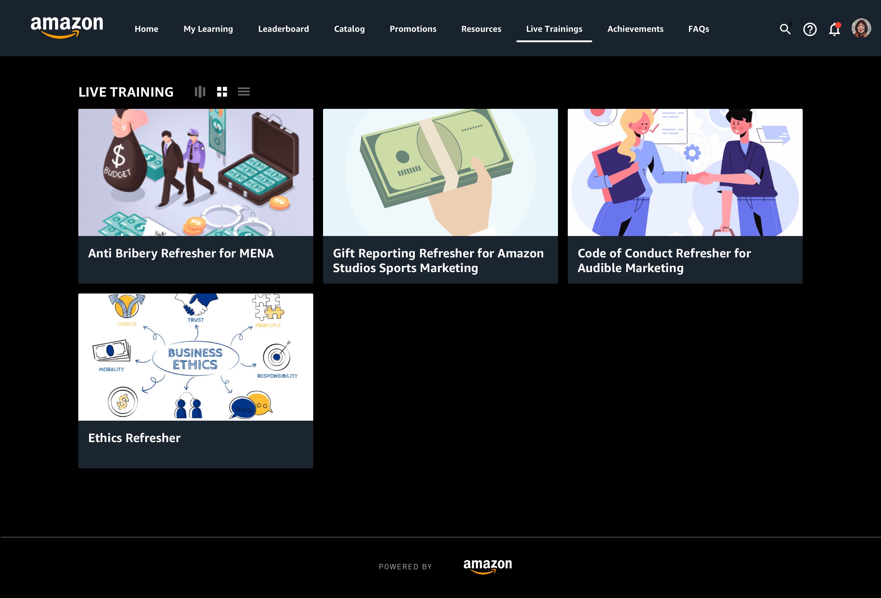 Amazon Retail Partner LMS — Live Training