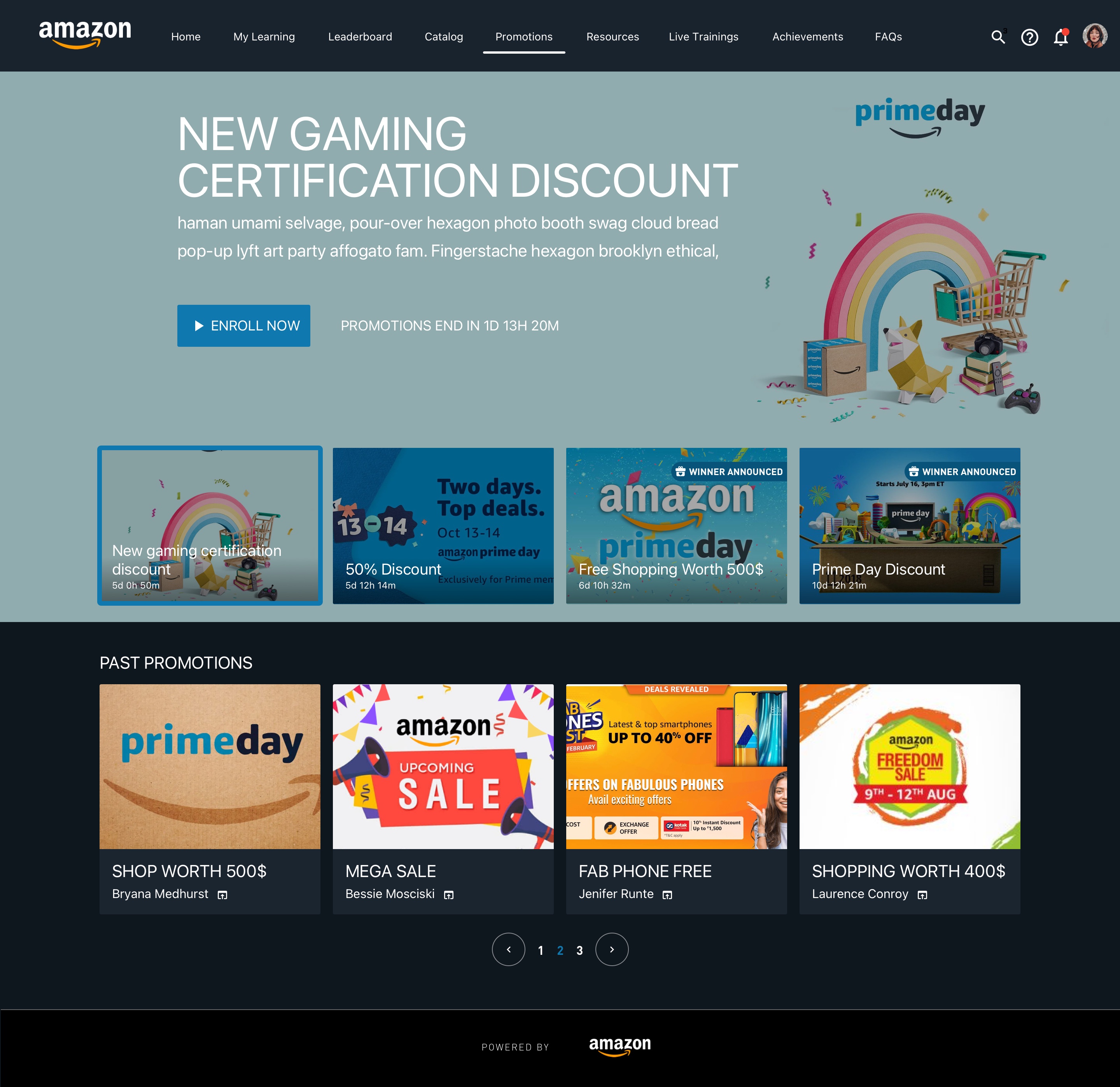 Amazon partner portal