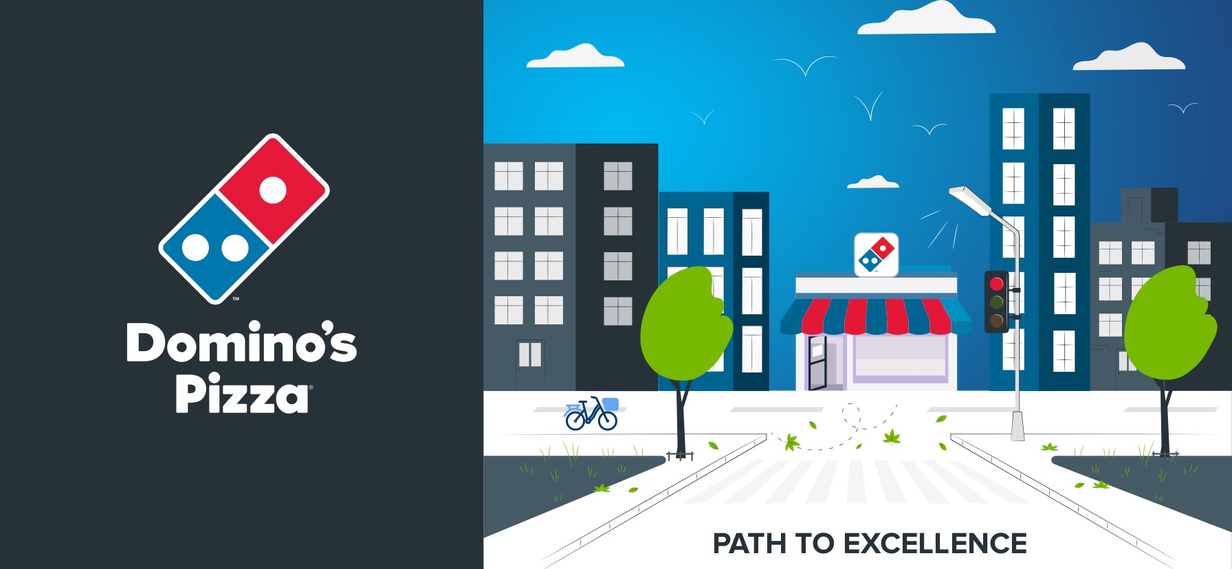 Domino's Australia Gamified Training — Splash Screen