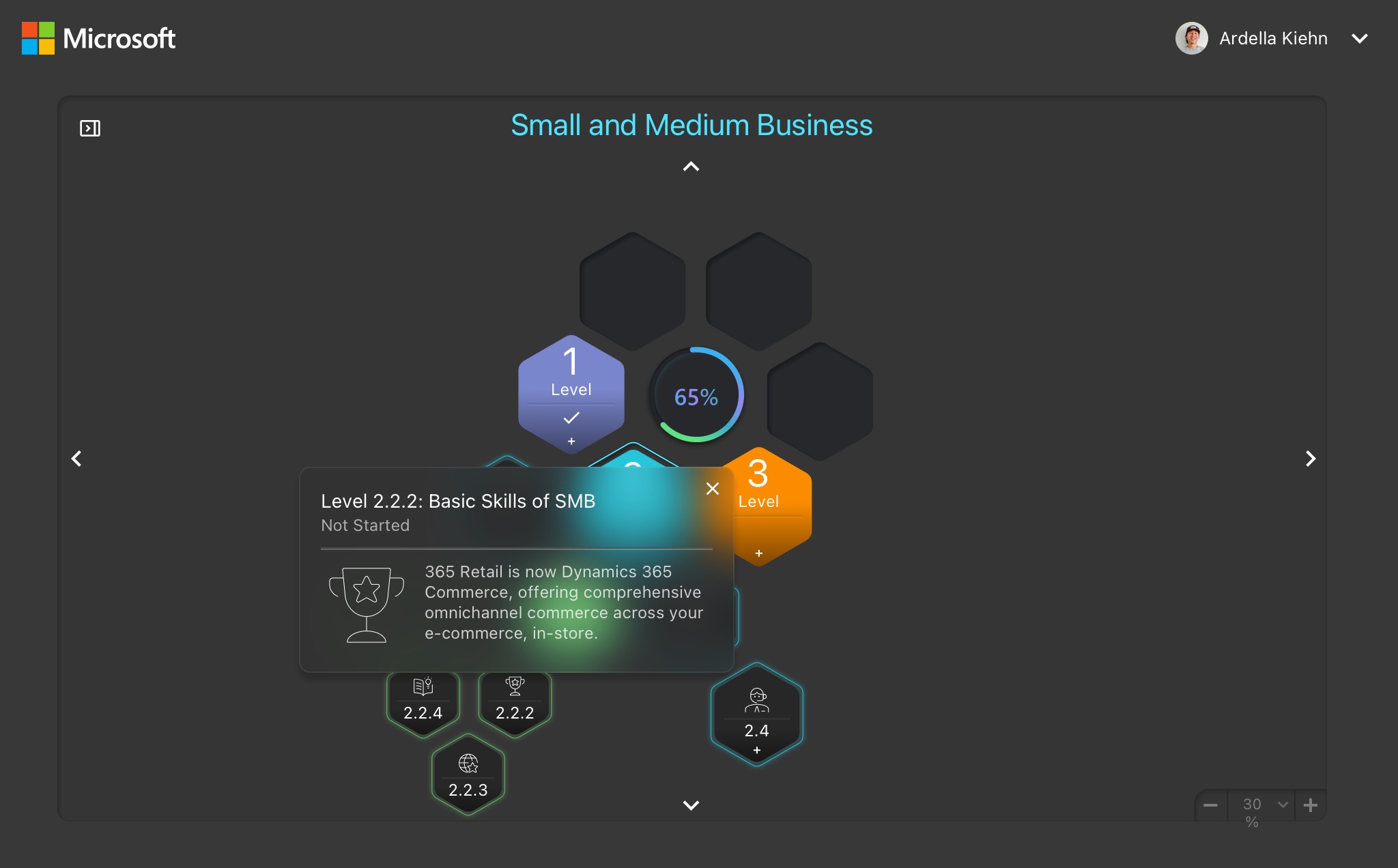 Microsoft Partner Learning Hub — Tool Tip 3