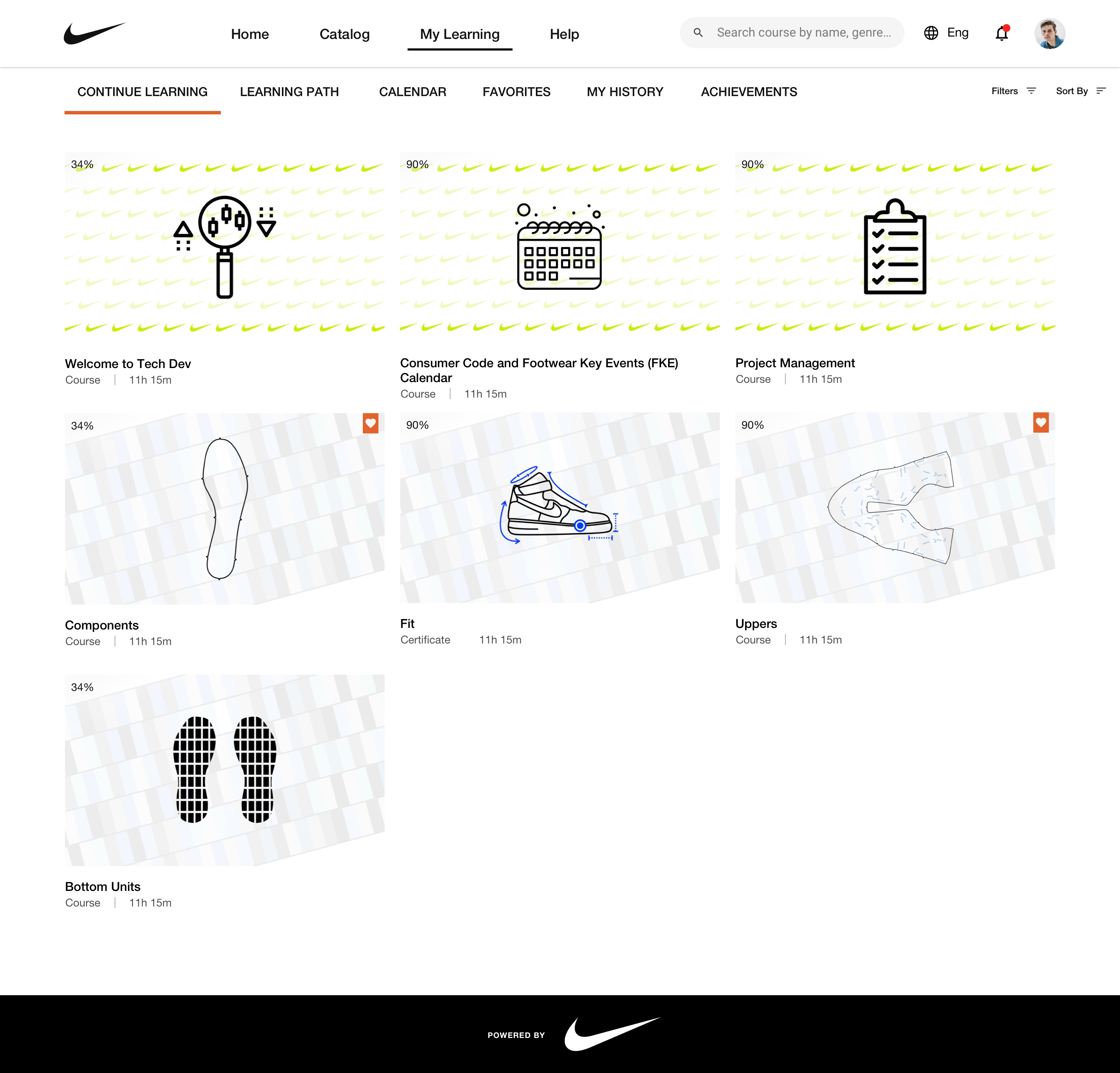Nike Training & Learning Experience — Continue Learning