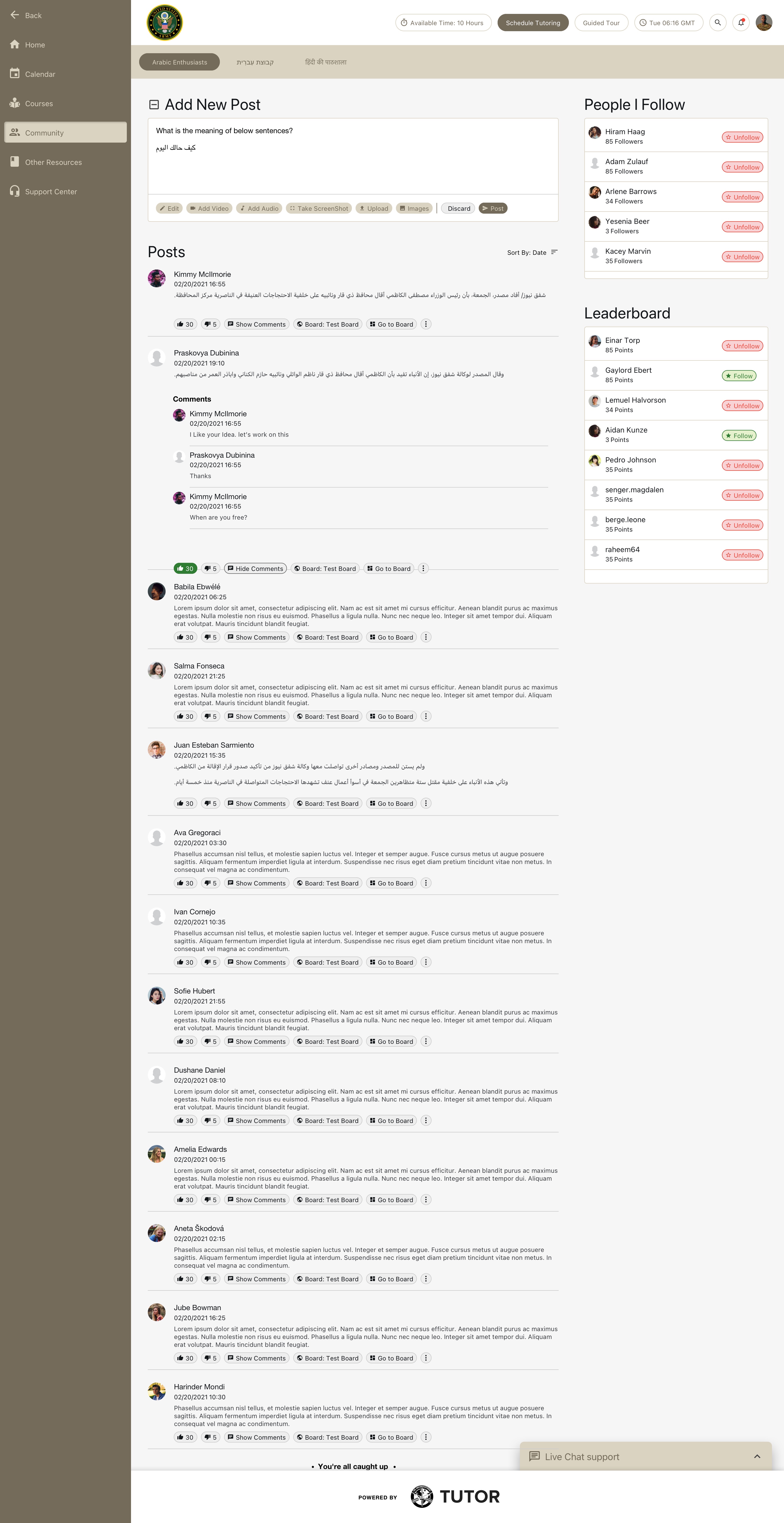OST Digital Learning & Community — Community