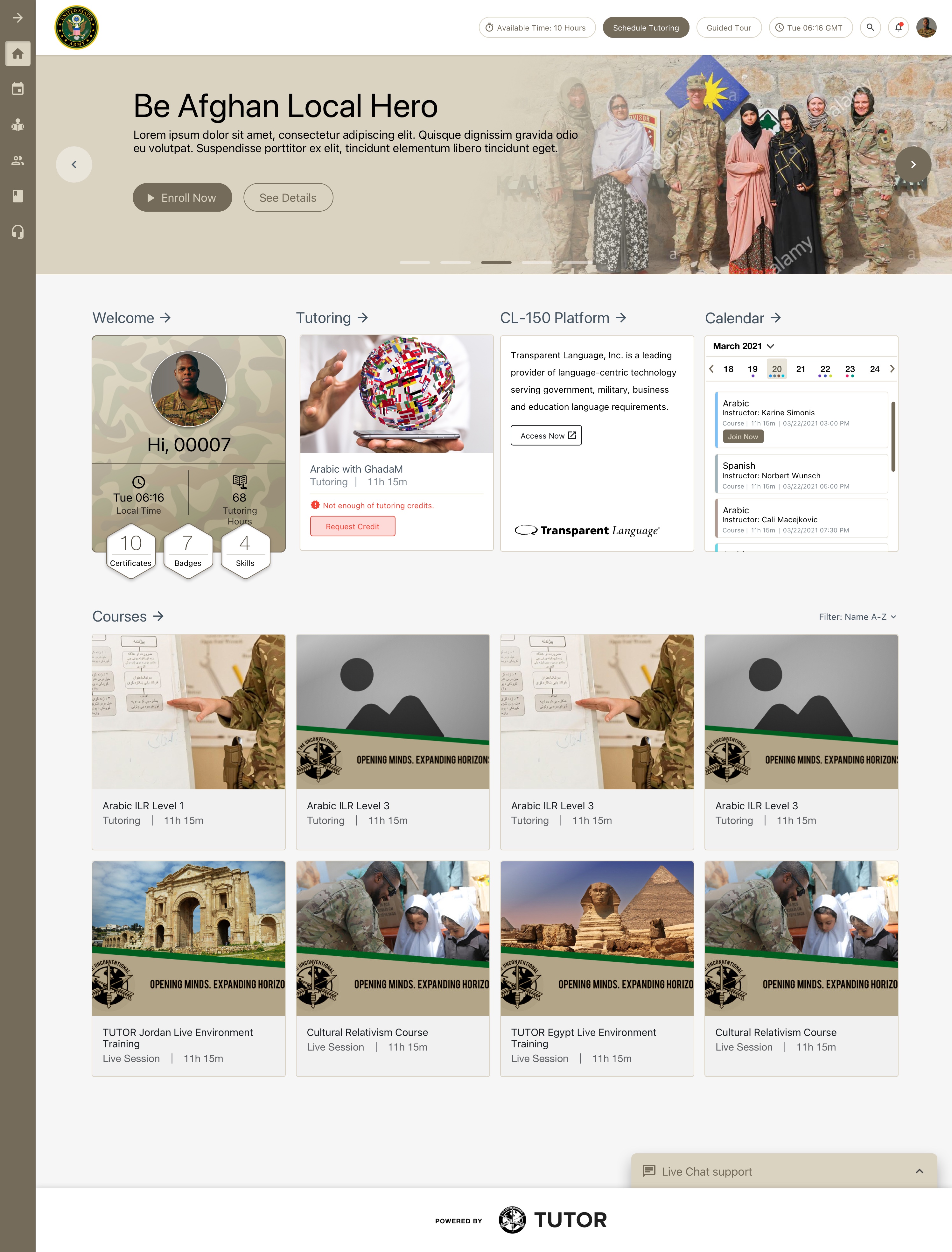 OST Digital Learning & Community — Home Page Credit Unavailable