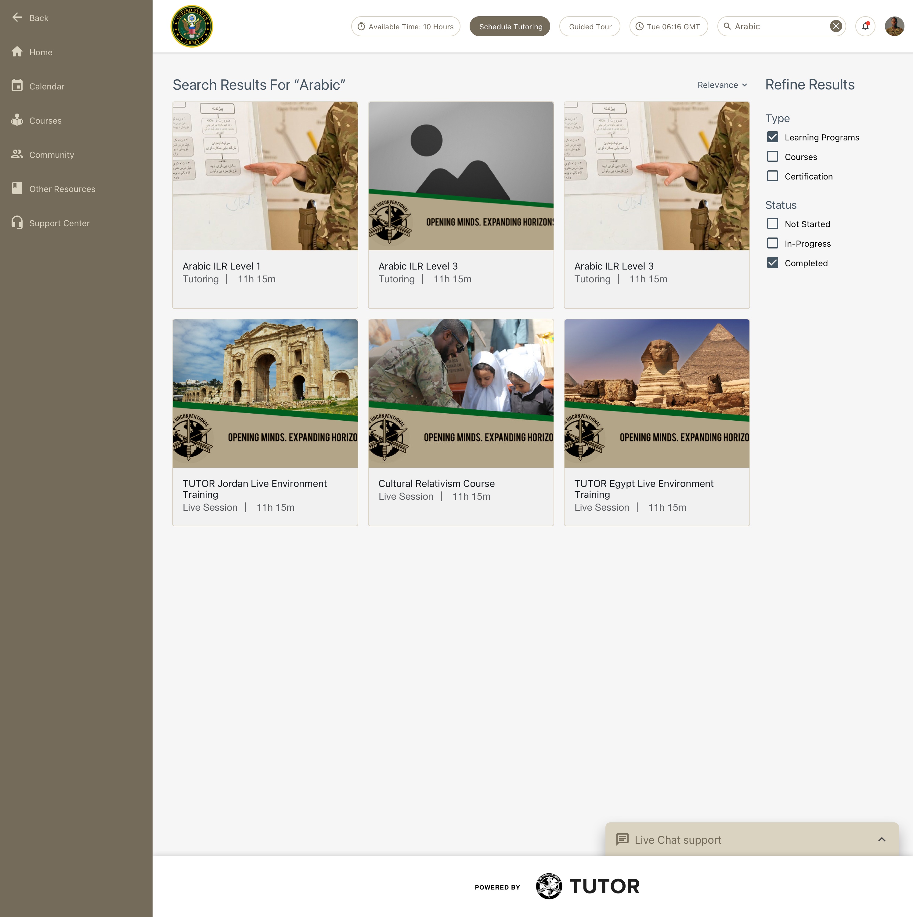 OST Digital Learning & Community — Search