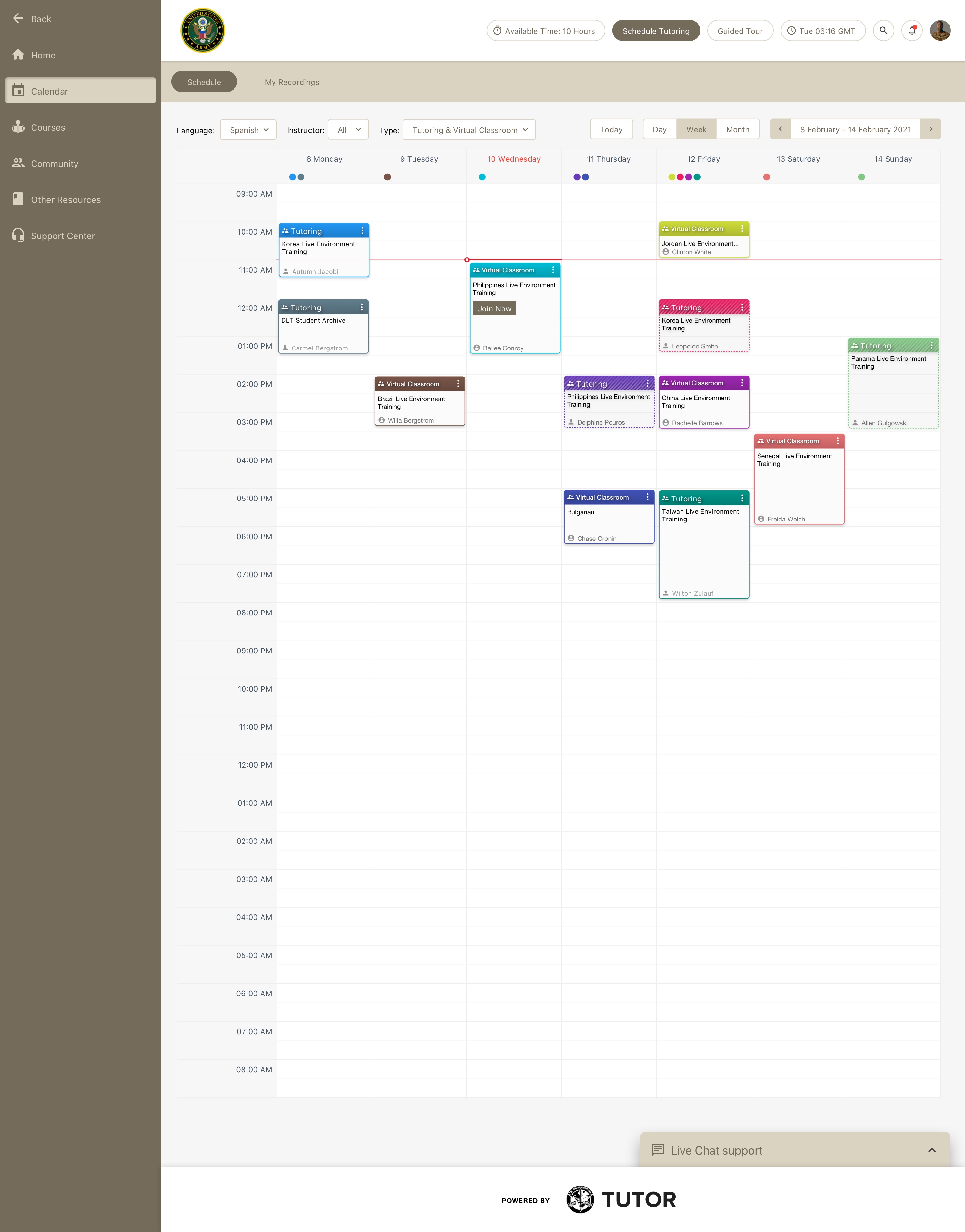 OST Digital Learning & Community — Tutoring And Live Session
