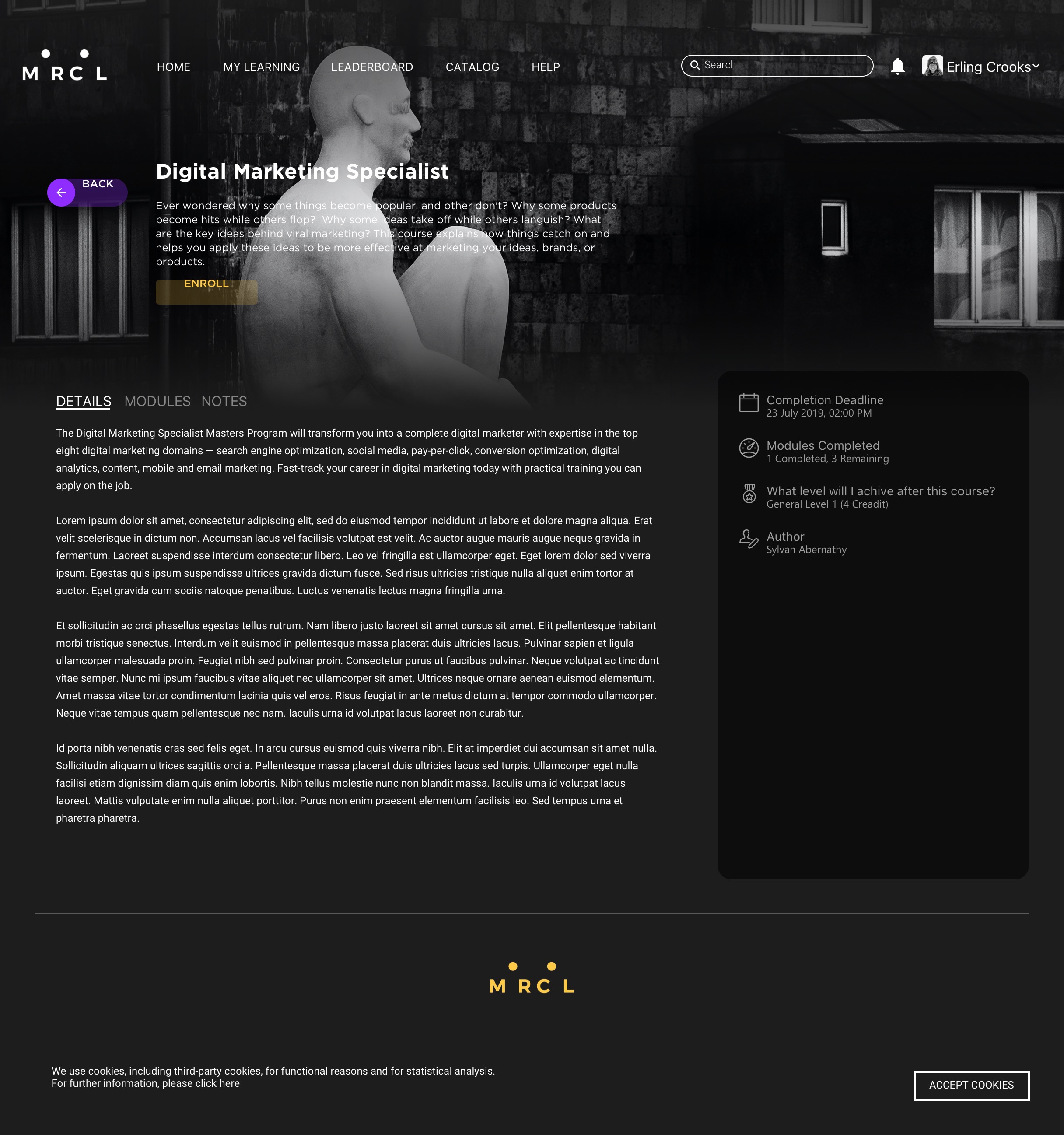 Publicis Groupe Talent Learning — Details