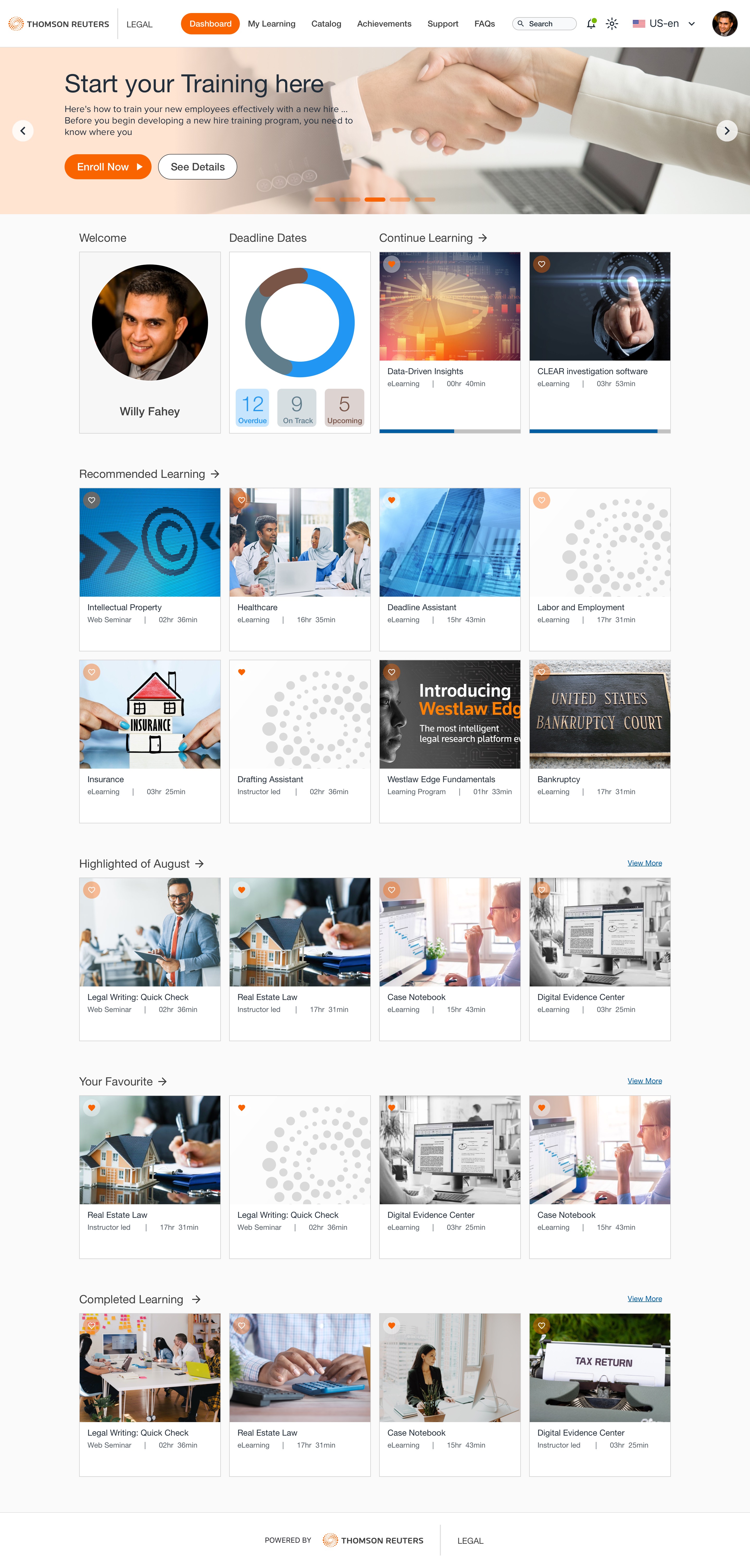 Thomson Reuters Knowledge & LMS — Hero Slide THree