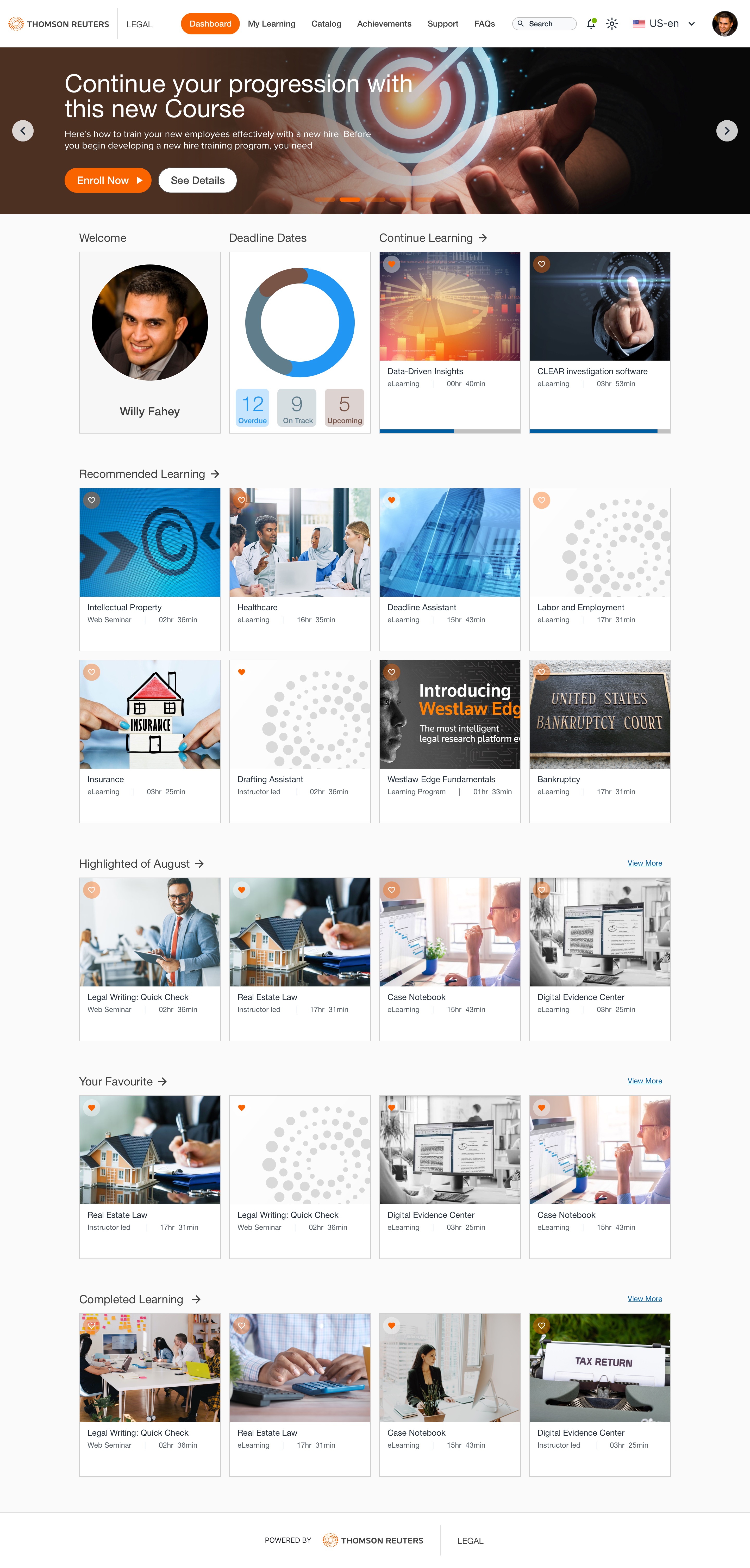Thomson Reuters Knowledge & LMS — Hero Slide Two