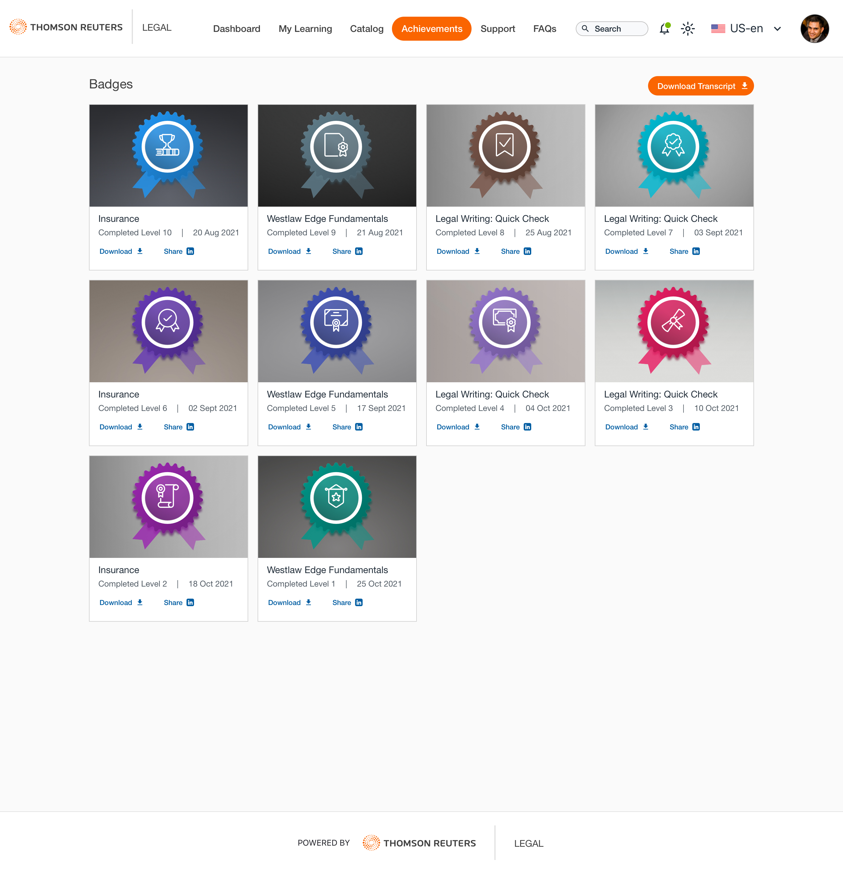 Thomson Reuters Knowledge & LMS — Hero