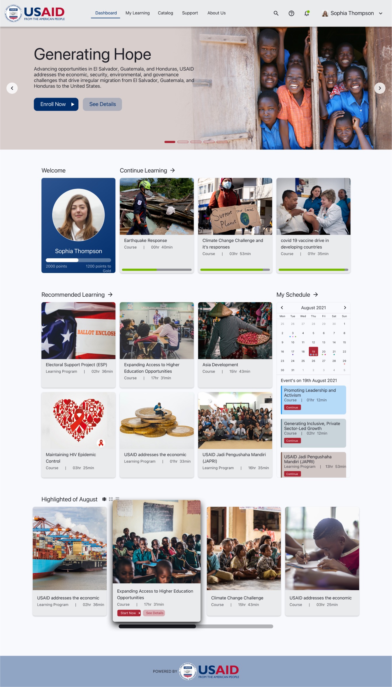 USAID Global Learning Portal — Hero 2