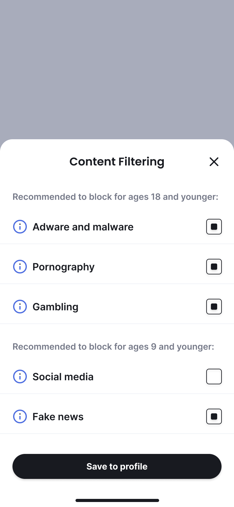 Parental Controls & Content Filtering