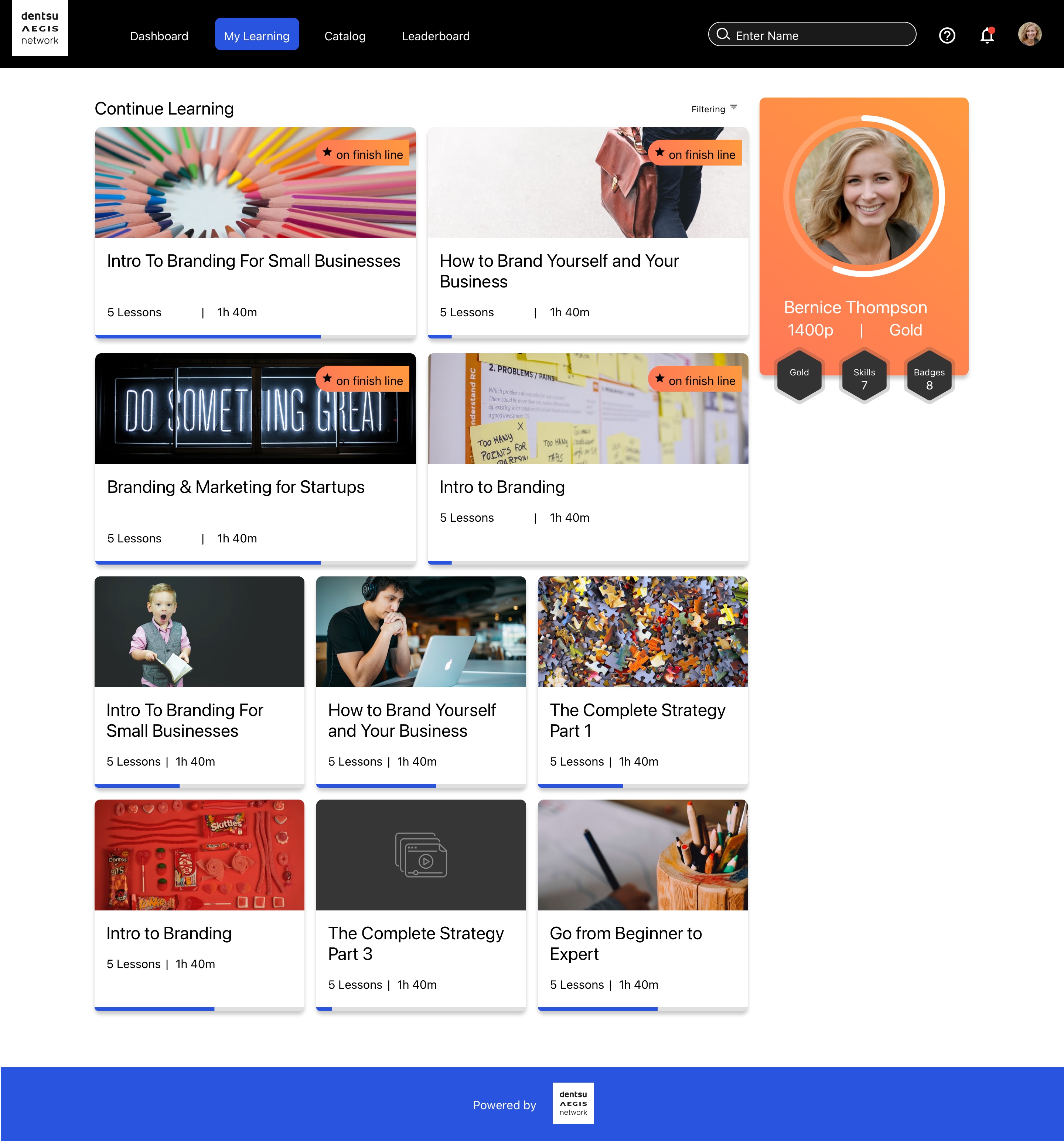 Dentsu Aegis Resource & Learning — My Learning